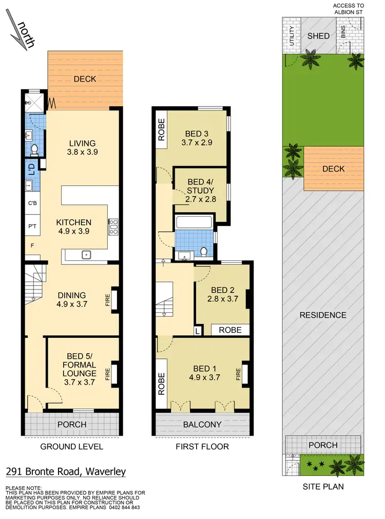 Floorplan of Homely house listing, 291 Bronte Road, Waverley NSW 2024
