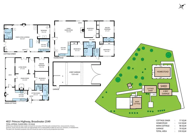 Floorplan of Homely house listing, 4021 Princes Highway, Pambula NSW 2549