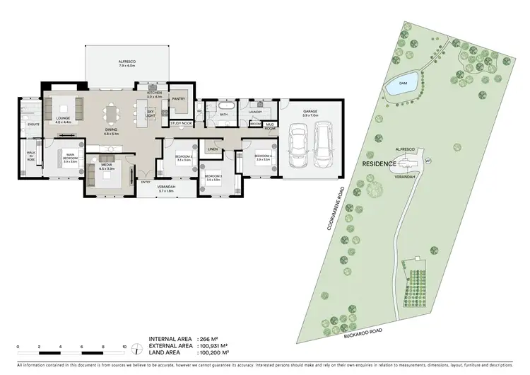 Floorplan of Homely rural property listing, 192 Buckaroo Road, Mudgee NSW 2850