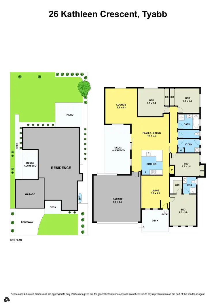 Floorplan of Homely house listing, 26 Kathleen Crescent, Tyabb VIC 3913