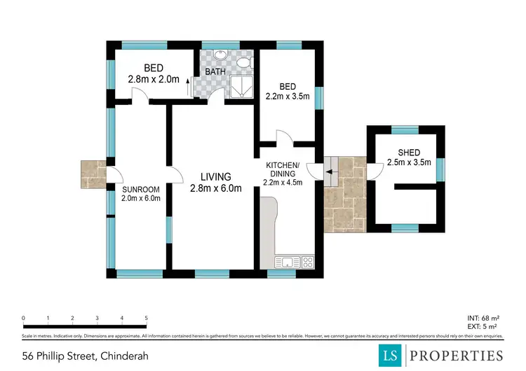 Floorplan of Homely house listing, 56 Phillip Street, Chinderah NSW 2487