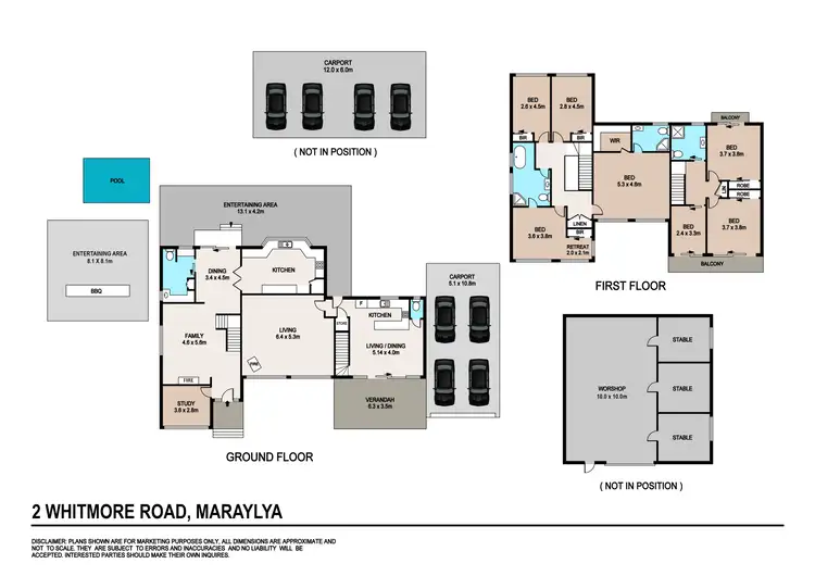 Floorplan of Homely rural property listing, 2 Whitmore Road, Maraylya NSW 2765
