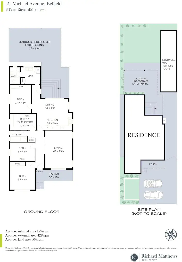 Floorplan of Homely house listing, 21 Michael Avenue, Belfield NSW 2191