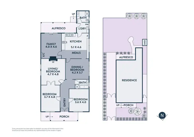 Floorplan of Homely house listing, 71 Linda Street, Coburg VIC 3058