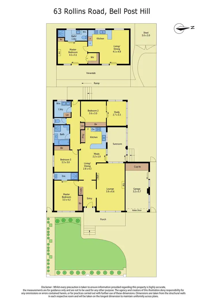 Floorplan of Homely house listing, 63 Rollins Road, Bell Post Hill VIC 3215