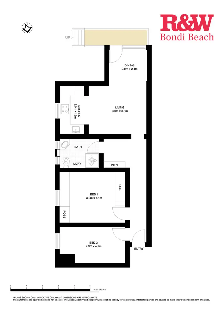 Floorplan of Homely apartment listing, Address available on request