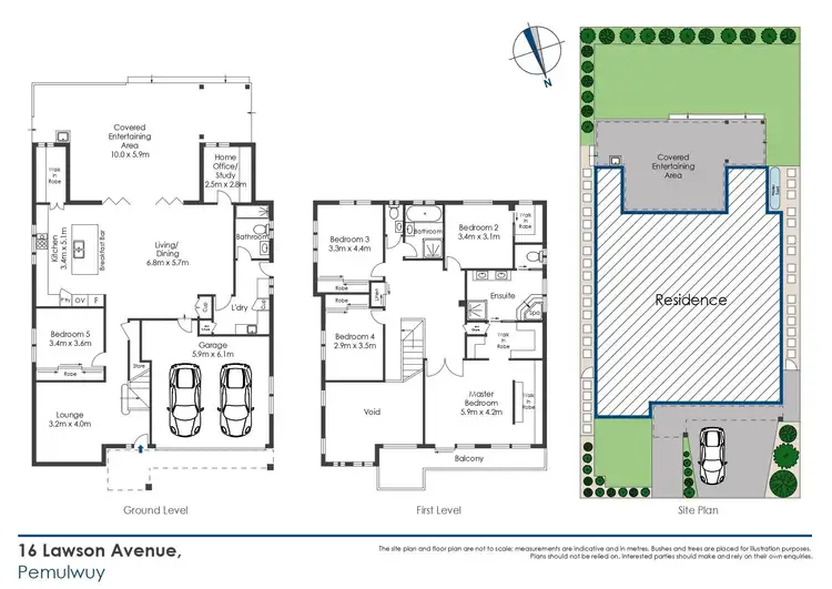 Floorplan of Homely house listing, 16 Lawson Avenue, Pemulwuy NSW 2145