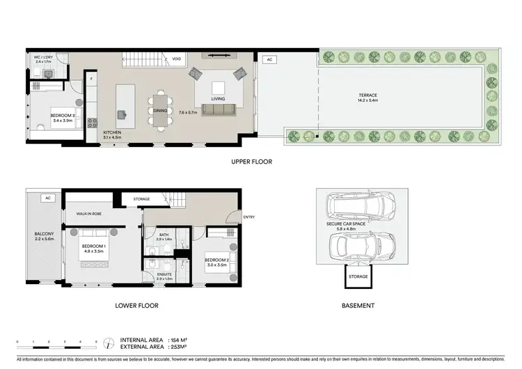 Floorplan of Homely apartment listing, 22B/46 Frederick Street, Point Frederick NSW 2250