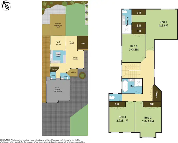 Floorplan of Homely house listing, 3 Burragorang Street, Woodcroft NSW 2767