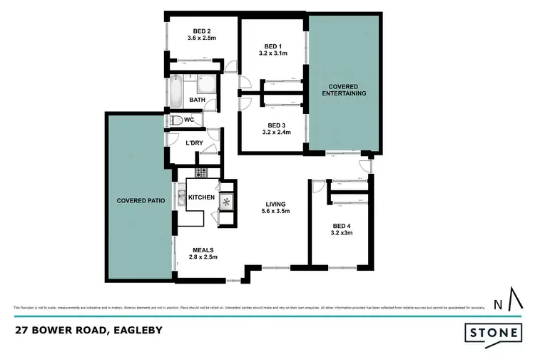 Floorplan of Homely house listing, 27 Bower Road, Eagleby QLD 4207