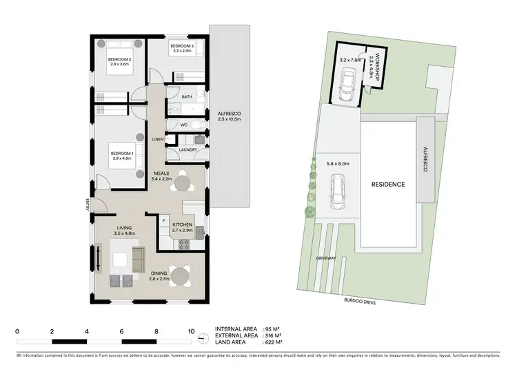 Floorplan of Homely house listing, 59 Burdoo Drive, Grovedale VIC 3216