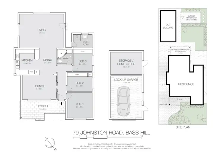 Floorplan of Homely house listing, 79 Johnston Road, Bass Hill NSW 2197