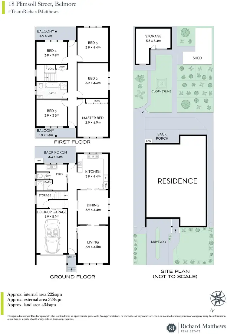 Floorplan of Homely house listing, 18 Plimsoll Street, Belmore NSW 2192
