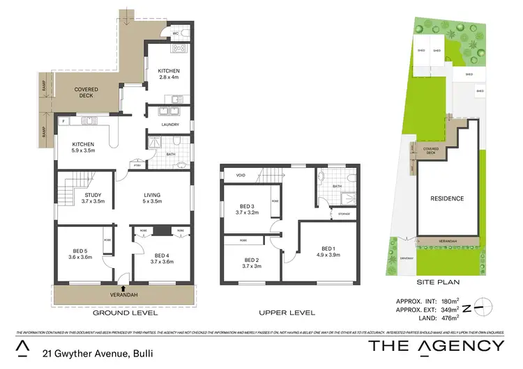 Floorplan of Homely house listing, 21 Gwyther Avenue, Bulli NSW 2516