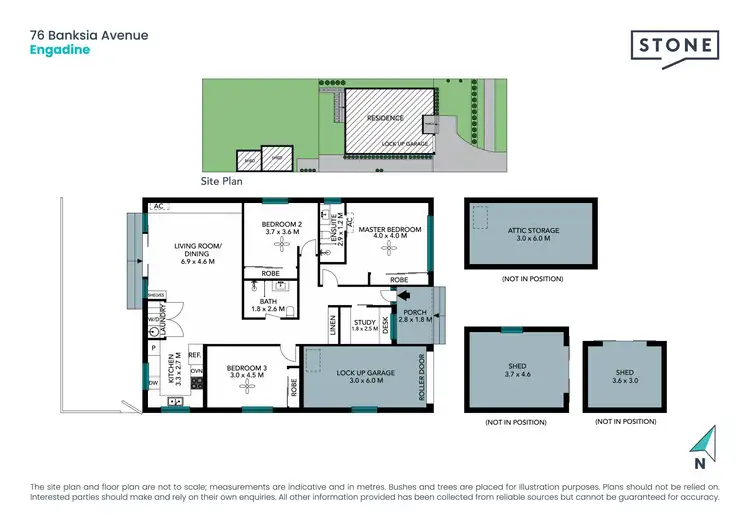 Floorplan of Homely house listing, 76 Banksia Avenue, Engadine NSW 2233