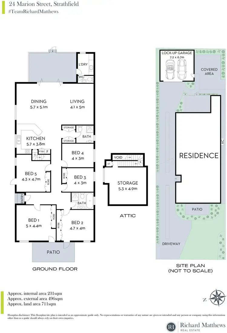 Floorplan of Homely house listing, 24 Marion Street, Strathfield NSW 2135