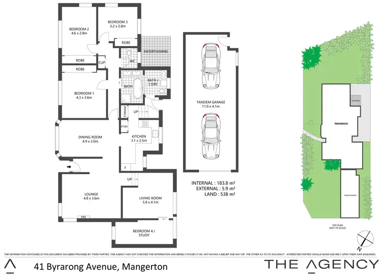 Floorplan of Homely house listing, 41 Byrarong Avenue, Mangerton NSW 2500