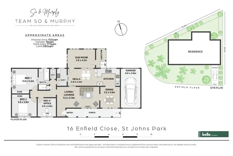 Floorplan of Homely house listing, 16 Enfield Close, St Johns Park NSW 2176