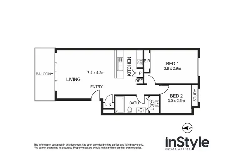 Floorplan of Homely unit listing, 42/41 Clare Burton Crescent, Franklin ACT 2913