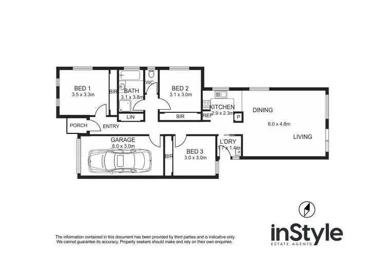 Floorplan of Homely house listing, 50 John Holt Street, Macgregor ACT 2615