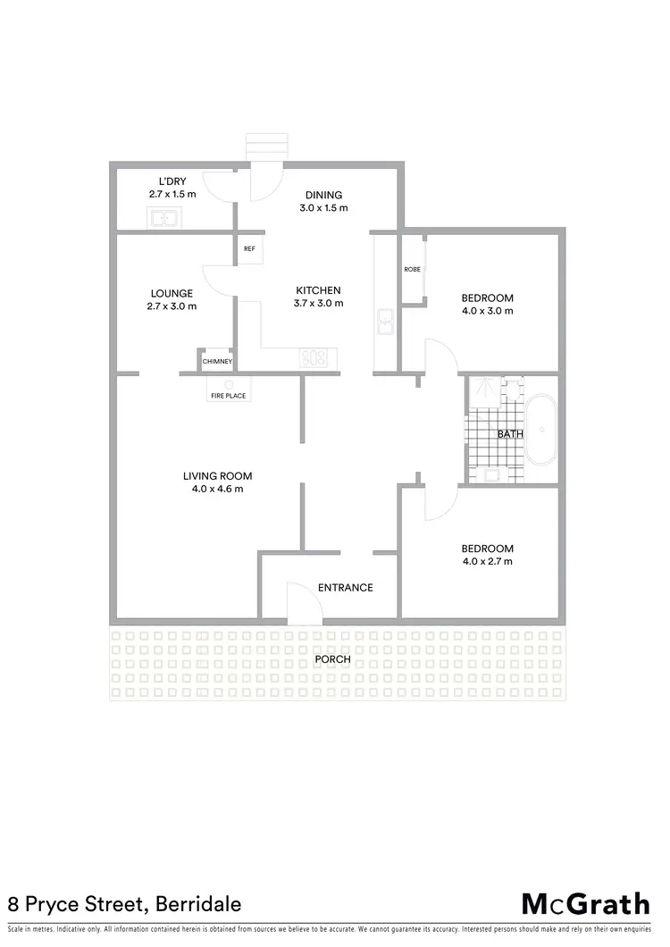 Floorplan of Homely house listing, 8 Pryce Street, Berridale NSW 2628