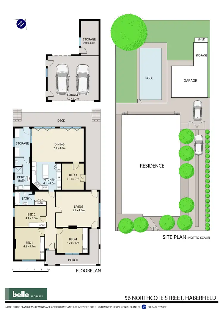 Floorplan of Homely house listing, 56 Northcote Street, Haberfield NSW 2045