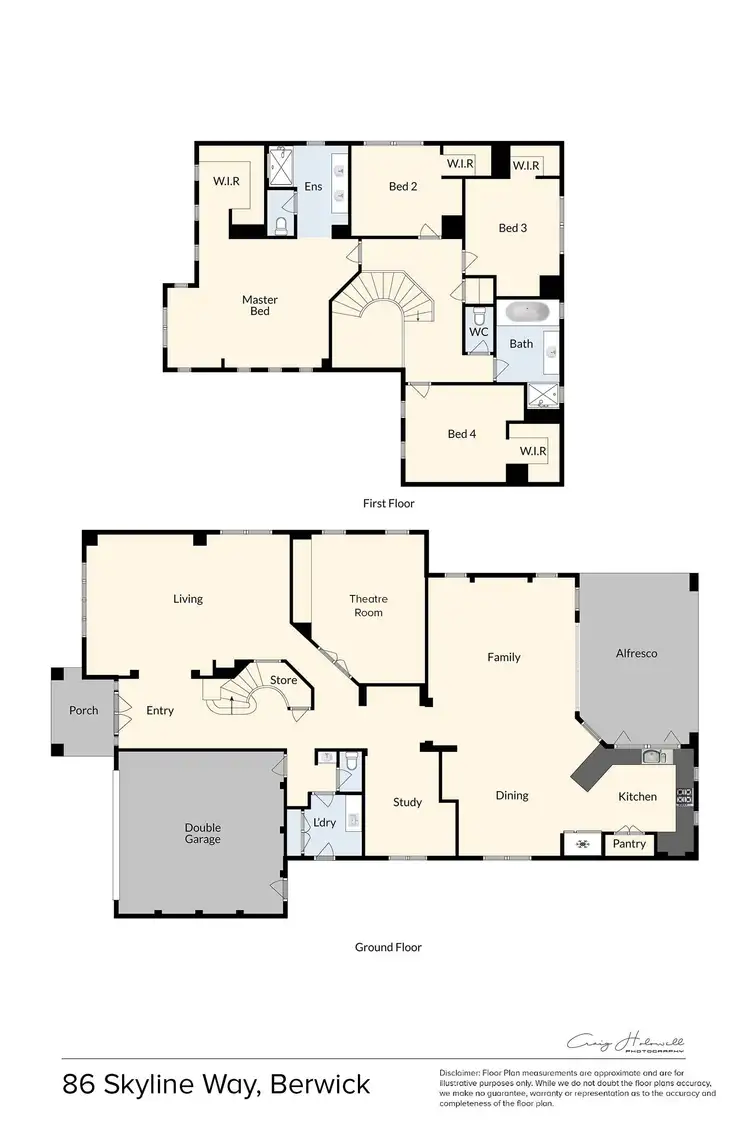 Floorplan of Homely house listing, 86 Skyline Way, Berwick VIC 3806