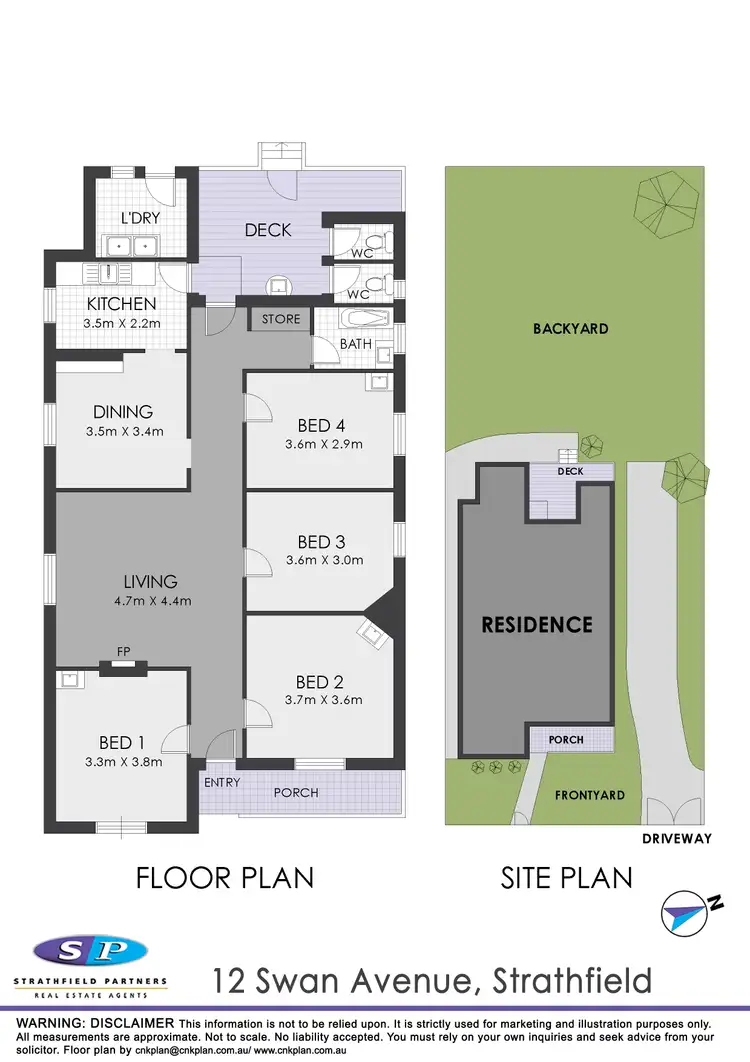 Floorplan of Homely house listing, 12 Swan Avenue, Strathfield NSW 2135