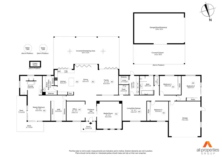 Floorplan of Homely house listing, 74-78 Riemore Circuit, Tamborine QLD 4270