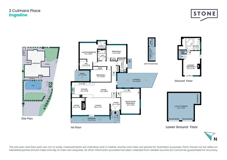 Floorplan of Homely house listing, 2 Culmara Place, Engadine NSW 2233