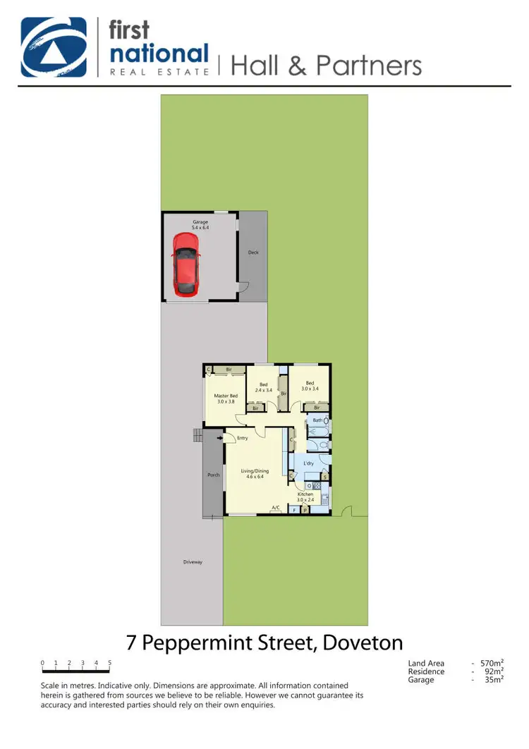 Floorplan of Homely house listing, 7 Peppermint Street, Doveton VIC 3177