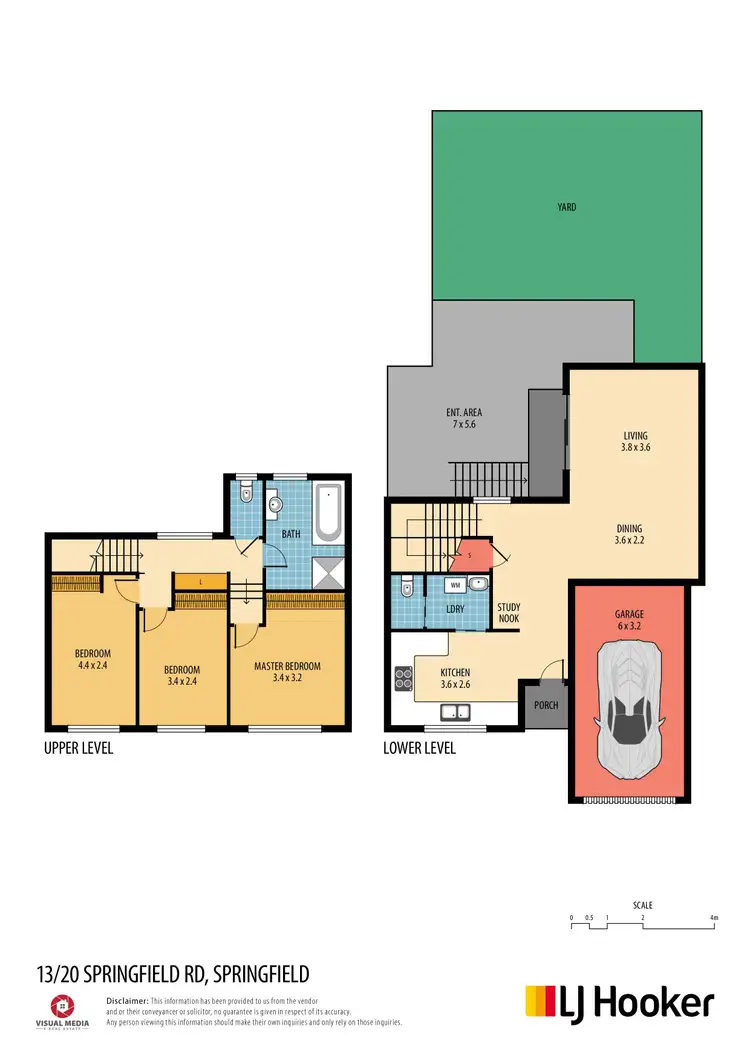 Floorplan of Homely townhouse listing, 13/20 Springfield Road, Springfield NSW 2250