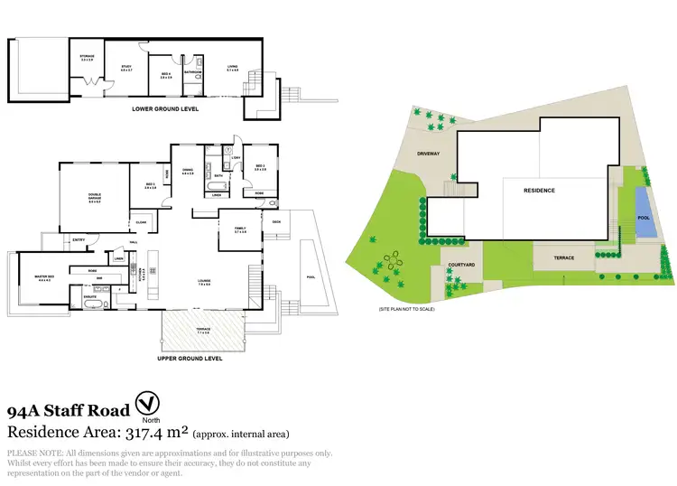 Floorplan of Homely house listing, 94A Staff Road, Cordeaux Heights NSW 2526