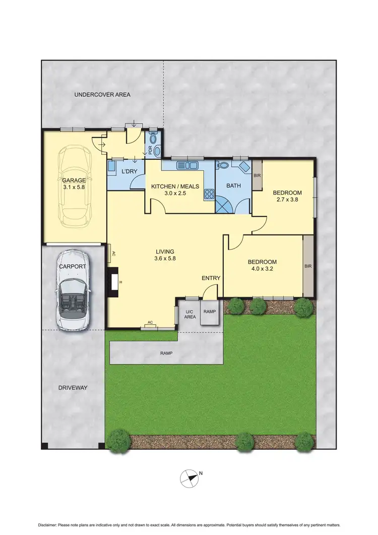 Floorplan of Homely house listing, 1C Whitby Street, Reservoir VIC 3073