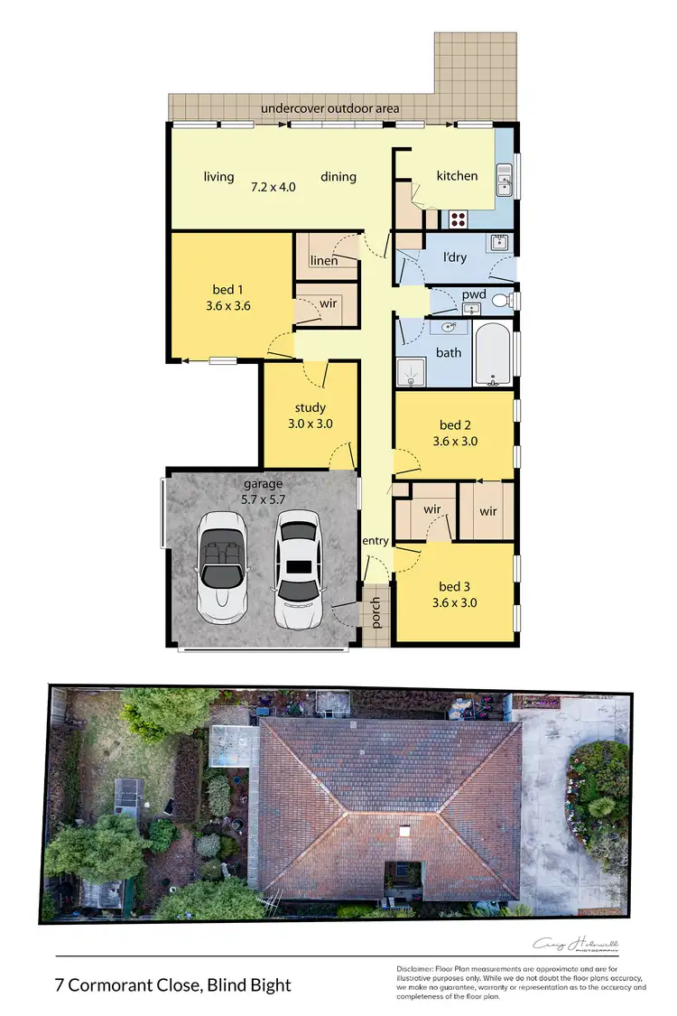 Floorplan of Homely house listing, 7 Cormorant Close, Blind Bight VIC 3980