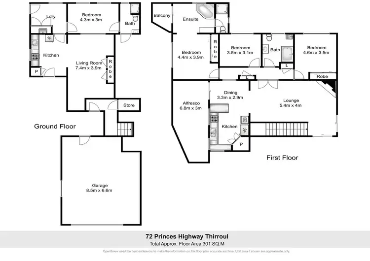 Floorplan of Homely house listing, 72 Princes Highway, Thirroul NSW 2515