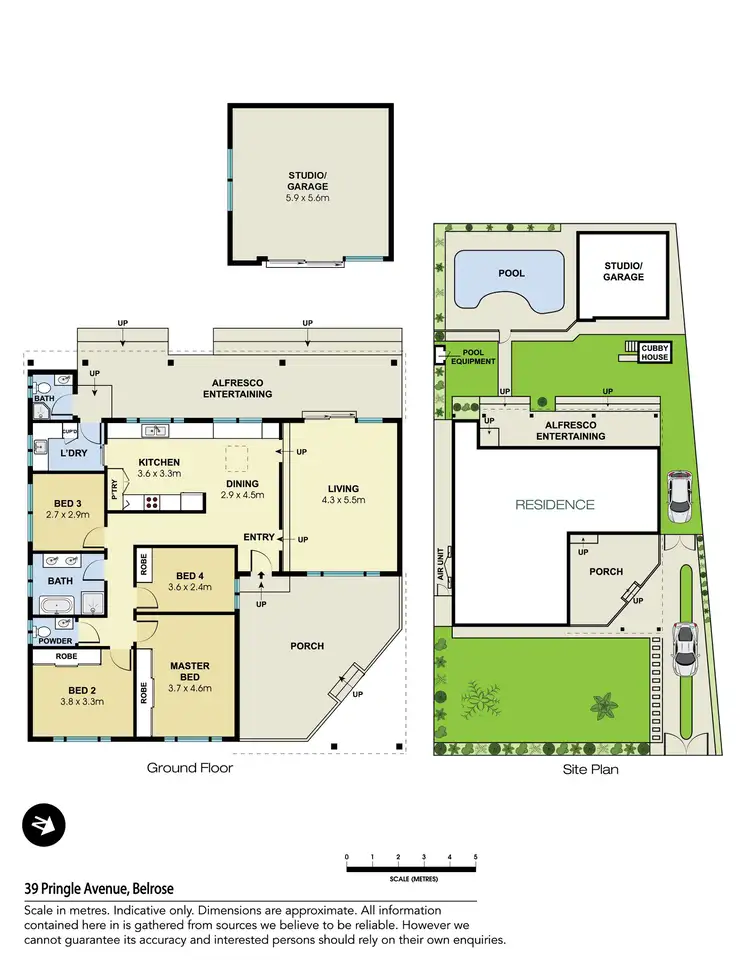 Floorplan of Homely house listing, 39 Pringle Avenue, Belrose NSW 2085