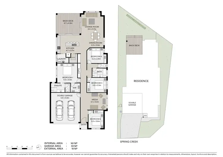Floorplan of Homely house listing, 2 Spring Creek Place, Wollongbar NSW 2477