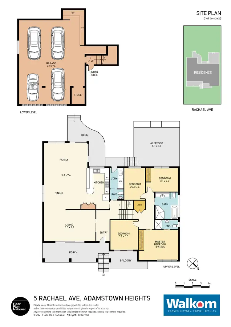 Floorplan of Homely house listing, 5 Rachael Avenue, Adamstown Heights NSW 2289