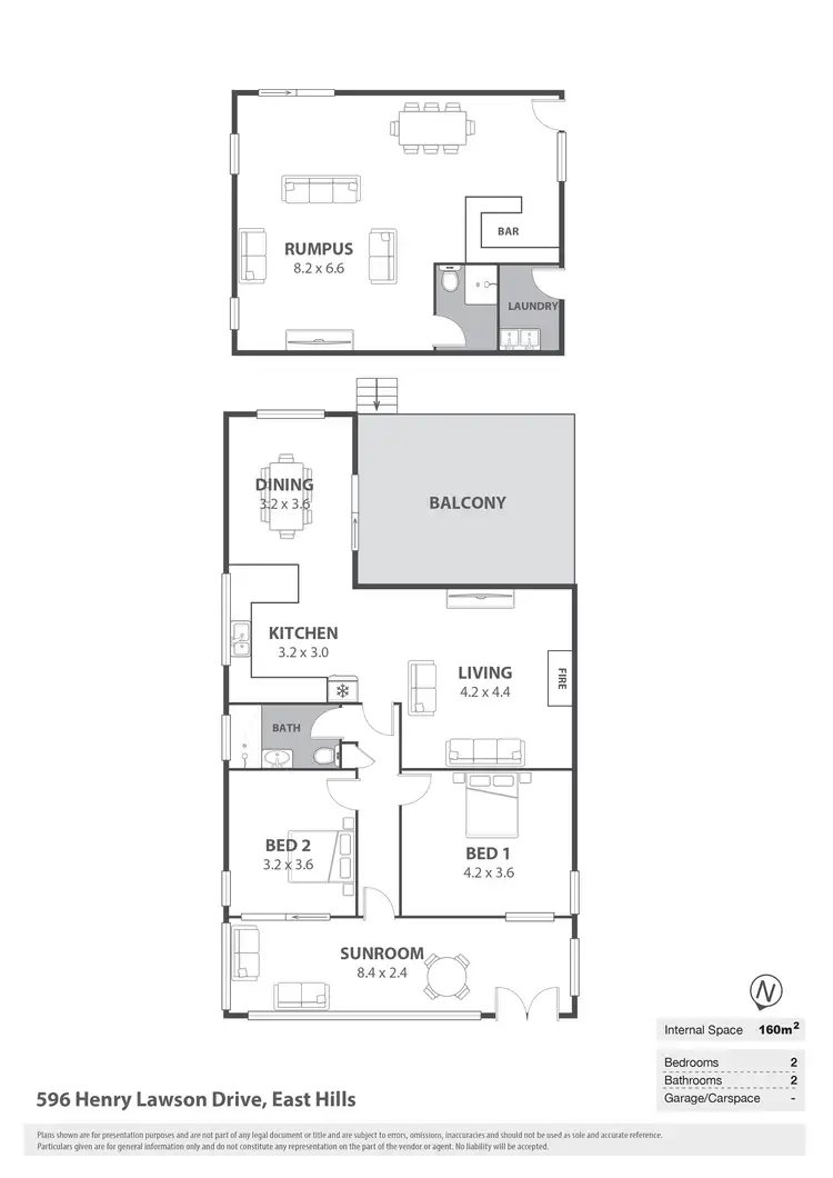 Floorplan of Homely house listing, 596 Henry Lawson Drive, East Hills NSW 2213