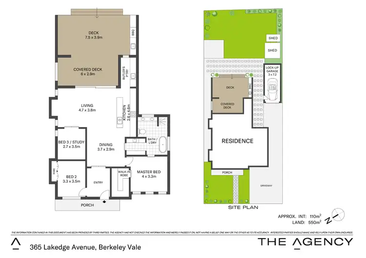 Floorplan of Homely house listing, 365 Lakedge Avenue, Berkeley Vale NSW 2261