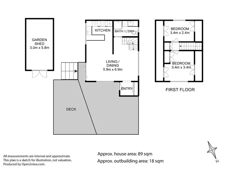 Floorplan of Homely house listing, 3 Wedgetail Street, Primrose Sands TAS 7173