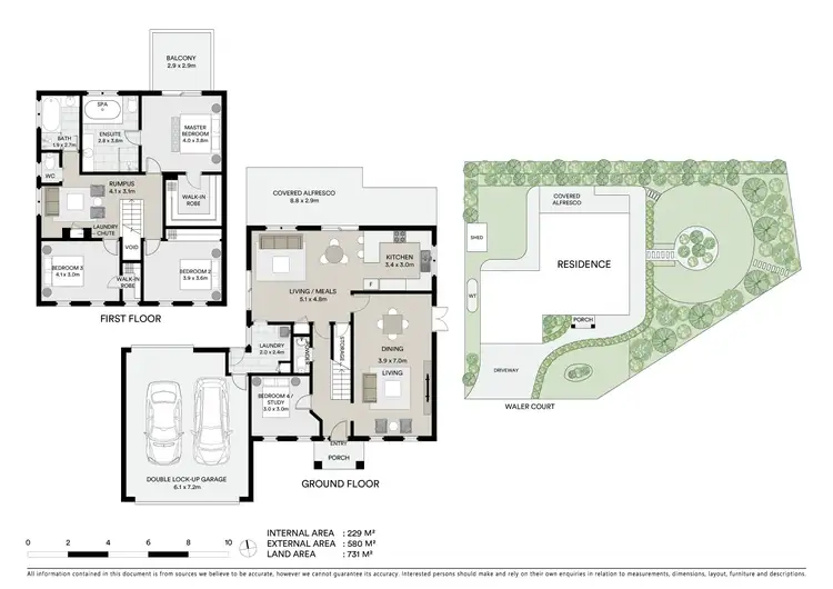 Floorplan of Homely house listing, 10 Waler Court, Highton VIC 3216