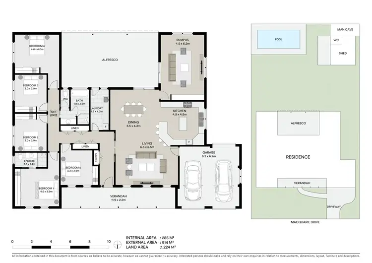 Floorplan of Homely house listing, 52 Macquarie Drive, Mudgee NSW 2850