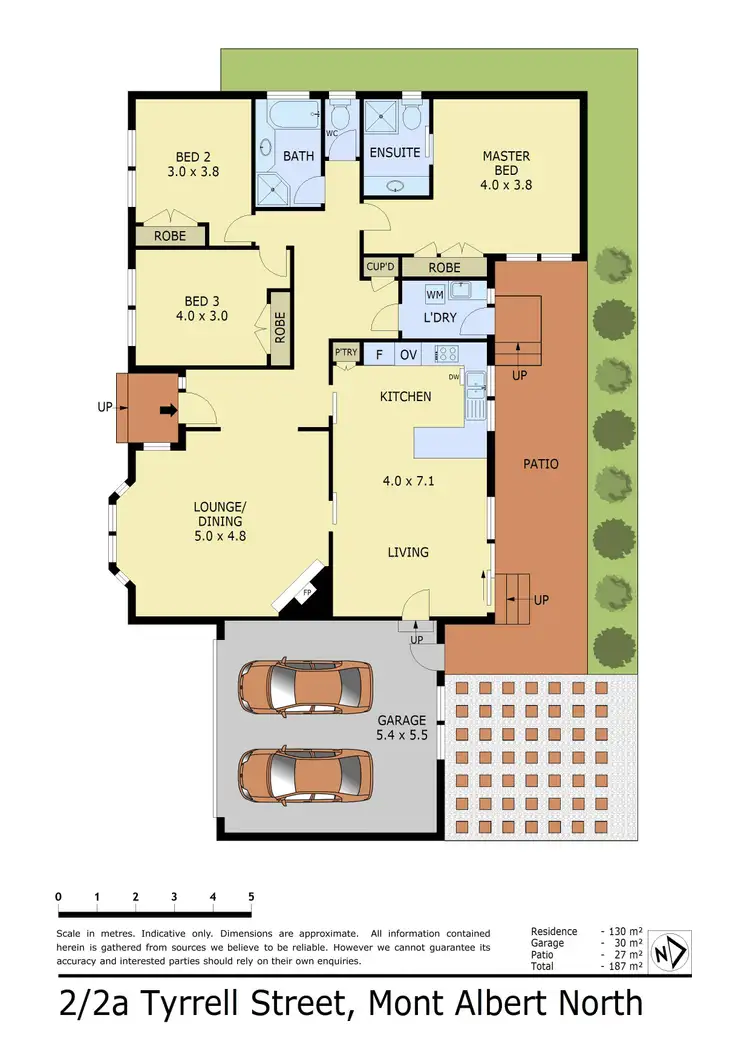 Floorplan of Homely unit listing, 2/2A Tyrrell Street, Mont Albert North VIC 3129