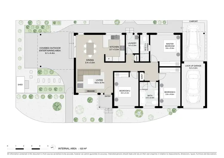 Floorplan of Homely villa listing, 8/7 Curtis Avenue, Taren Point NSW 2229