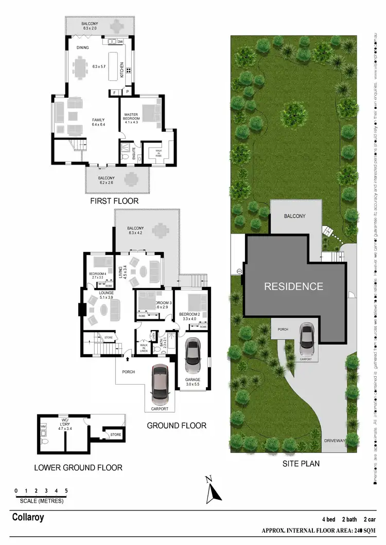 Floorplan of Homely house listing, 10 Norfolk Avenue, Collaroy NSW 2097