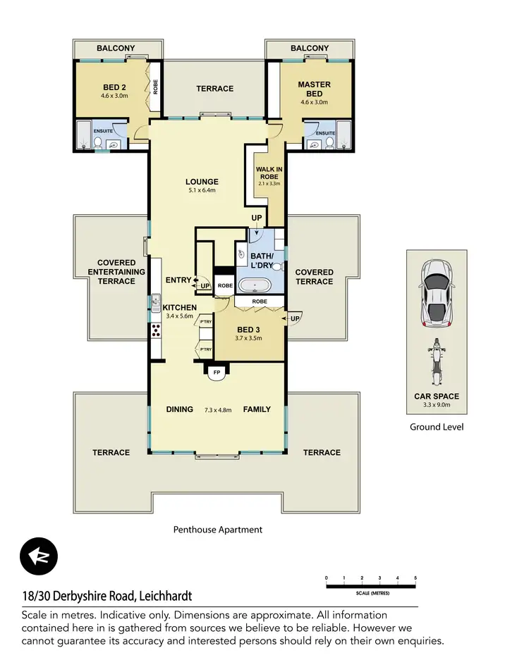 Floorplan of Homely apartment listing, 18/30 Derbyshire Road, Leichhardt NSW 2040