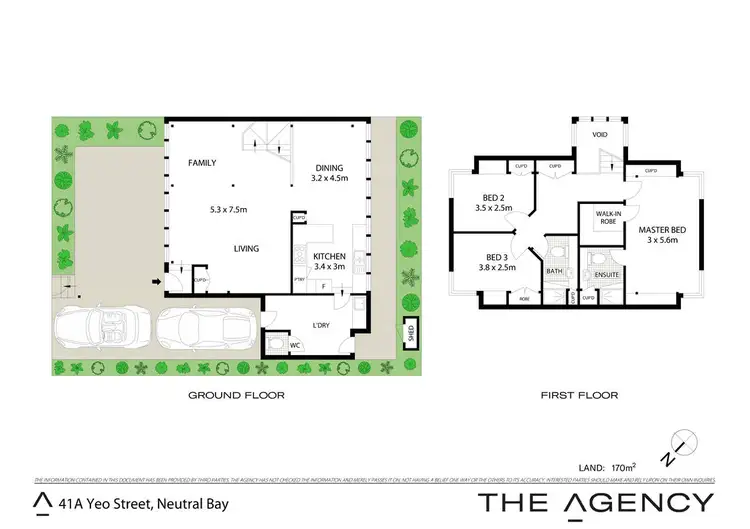 Floorplan of Homely house listing, 41A Yeo Street, Neutral Bay NSW 2089