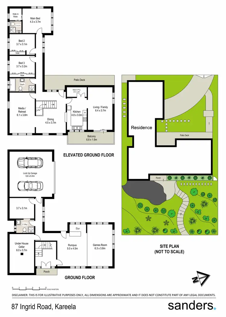 Floorplan of Homely house listing, 87 Ingrid Road, Kareela NSW 2232